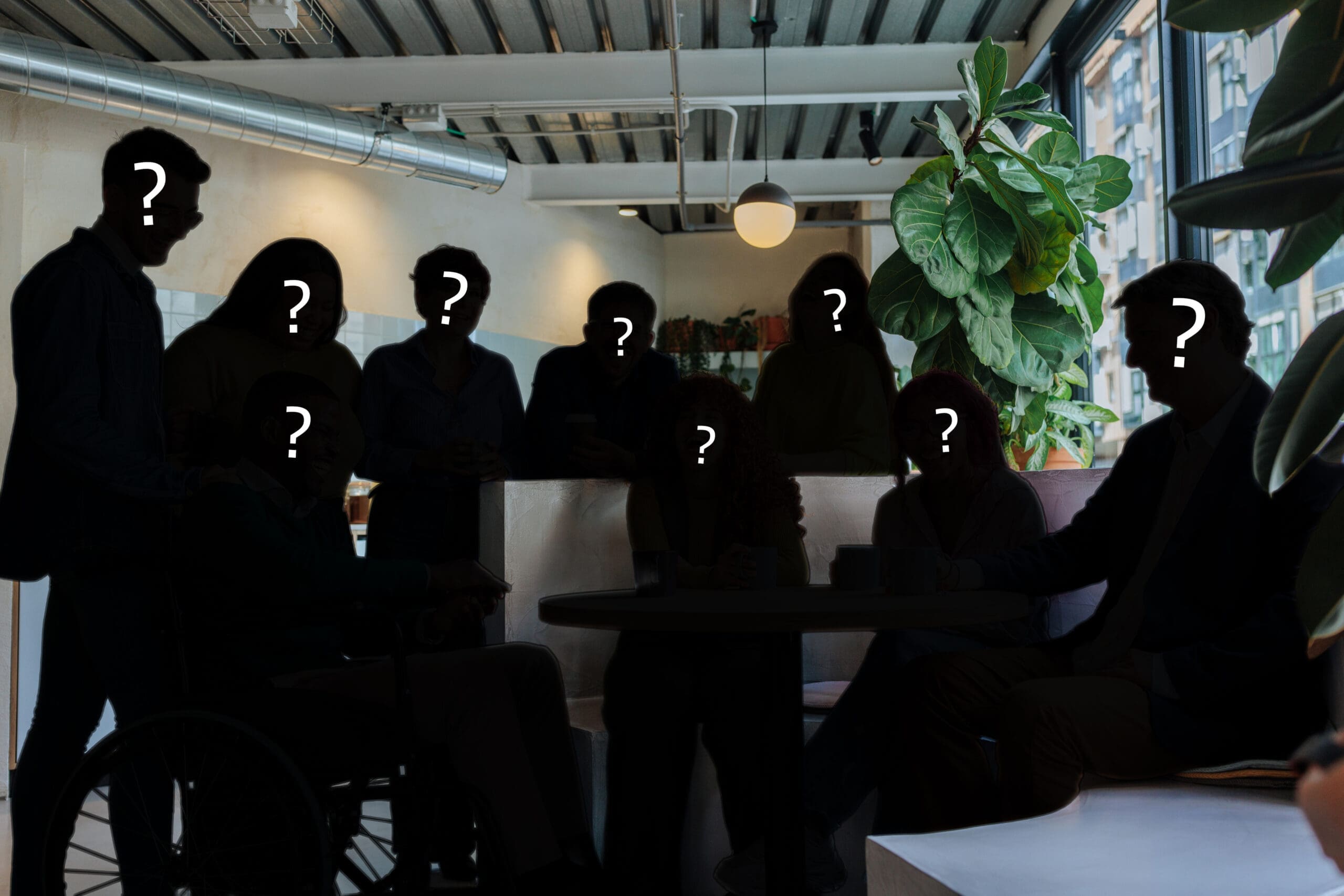 Diverse business team enjoying coffee break, laughing together in modern office Could you be our new Board Member?